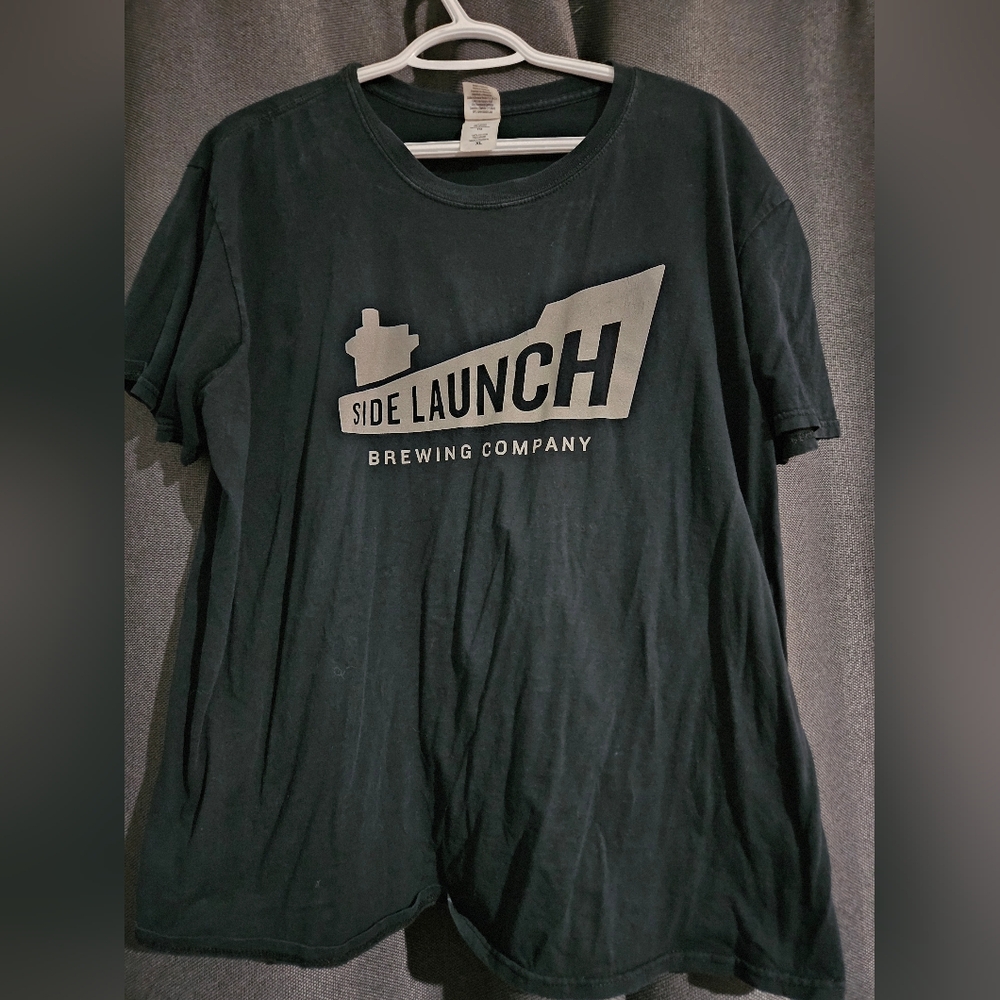 Gildan Dark Gray Side Launch Tee